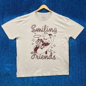 Smiling Friends Hotdog Rodeo Buddies Adult Swim Show Tee 3X